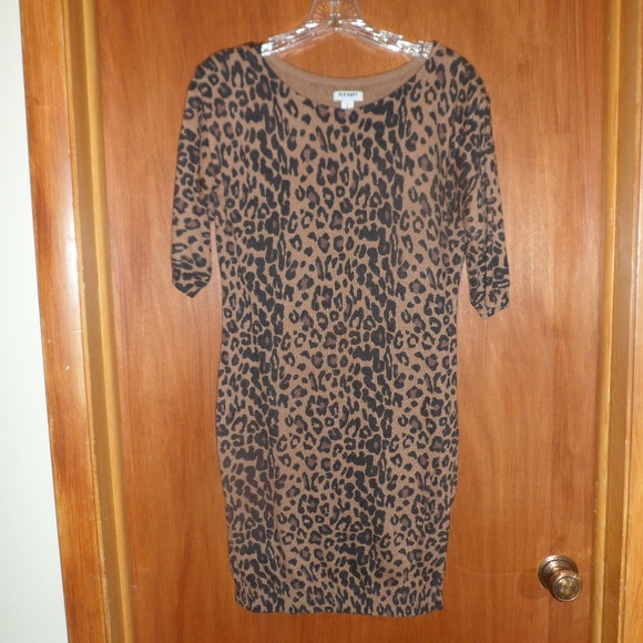 old navy leopard dress